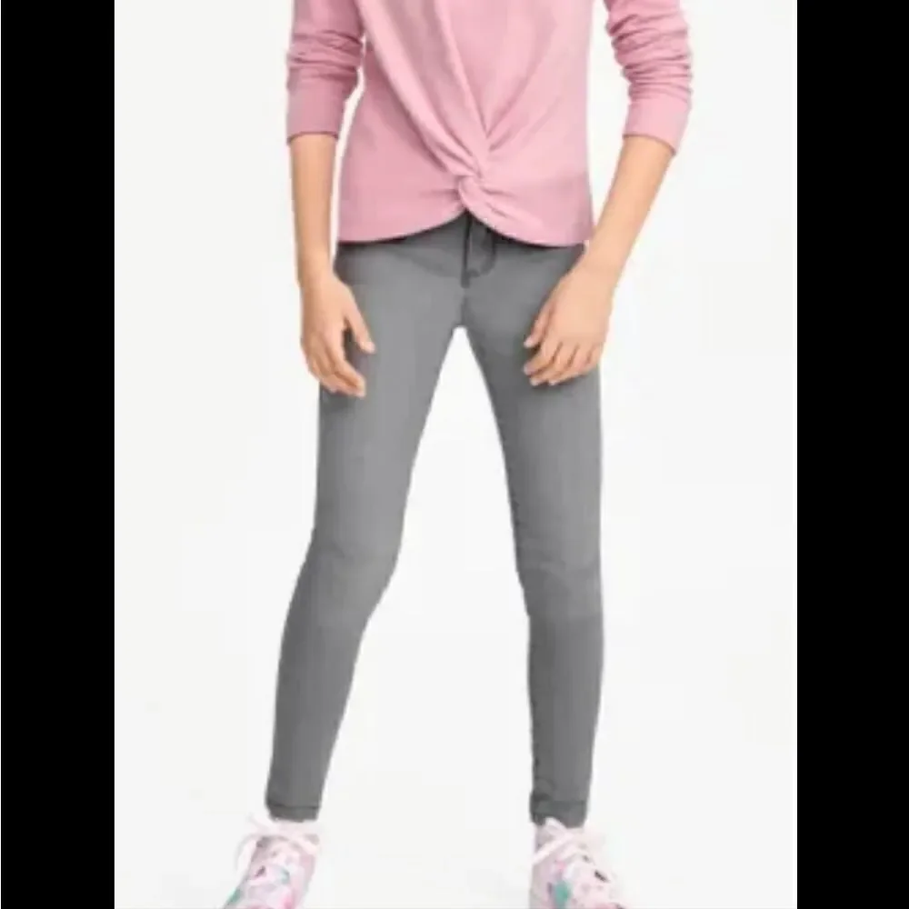 CHILDRENS PLACE 14 Girls Super Skinny Jeans in Granite Wash